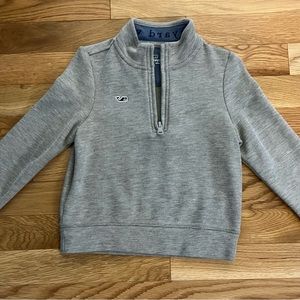3T boys vineyard vines quarter zip. EUC